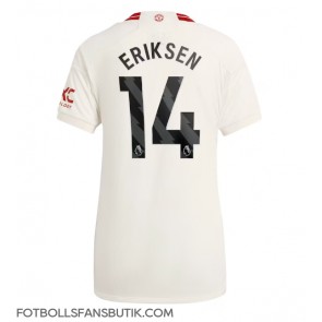 Manchester United Christian Eriksen #14 Replika Tredje Tröja Damer 2023-24 Kortärmad